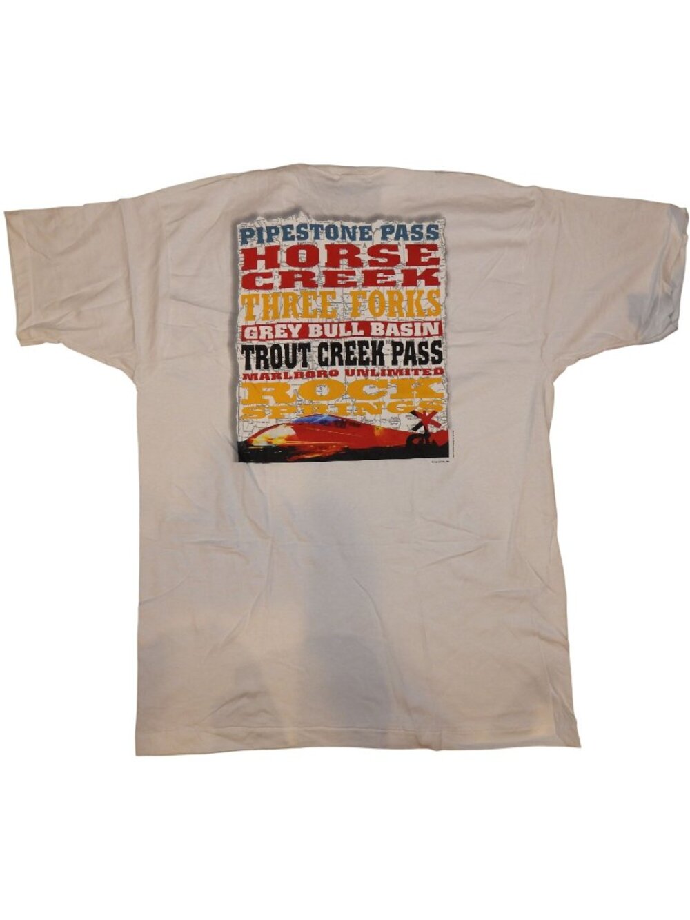 NEW Vintage 1996 Marlboro Unlimited T-Shirt Pipestone Pass Pocket USA Made XL